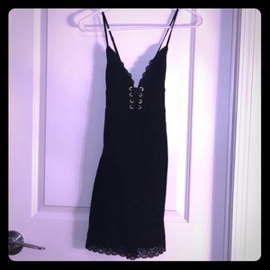 NWT Victoria’s Secret Black Lace Teddy XS